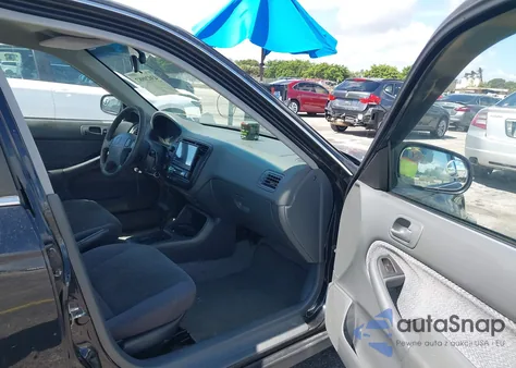 2000 Honda Civic Lx from USA, damaged, VIN 1HGEJ6674YL017440